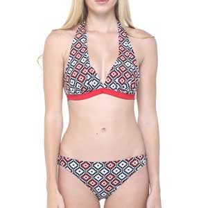 ELLE SWIMWEAR ชุดว่ายน้ำบิกินี่ สีแดง