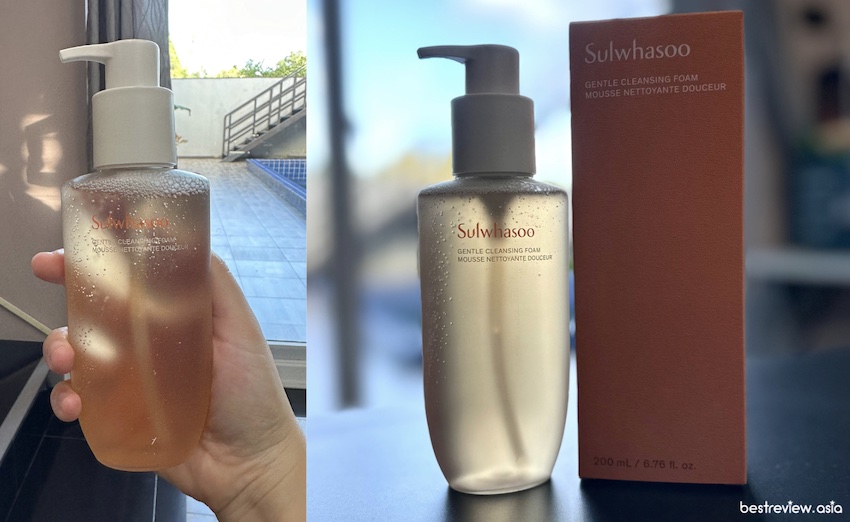 Sulwhasoo Gentle Cleansing Foam โฟมล้างหน้าสูตรอ่อนโยน ป้องกันปัญหาริ้วรอย ความหมองคล้ำ สิวและสิวหัวดำ
