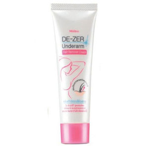 ครีมกำจัดขนสูตรอ่อนโยน Mistine De-Zer Underarm Hair Remover Cream