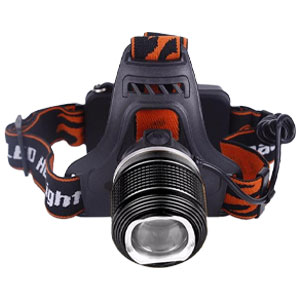 ไฟฉายคาดศรีษะ แรงสูง รุ่น Dual Light Source หลอด LED CREE XML-T6