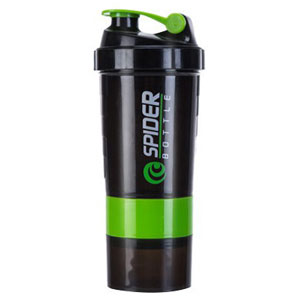 กระบอกเชคเวย์โปรตีน แก้วเชคเวย์ Spider Bottle Shaker