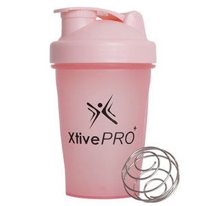 XtivePro แก้วเชคโปรตีน แถมลูกเหล็กสแตนเลส แก้วชงโปรตีน