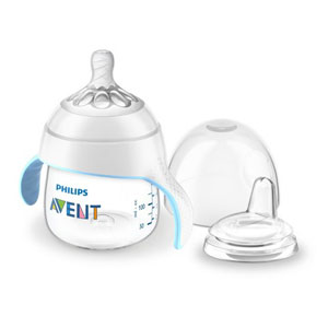 ถ้วยหัดดื่ม Philips Avent My Natural Trainer Sippy Cup