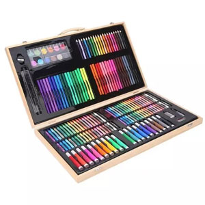พาเลทชุดระบายสี เซ็ทใหญ่ 180 ชิ้น ชุดกล่องสี