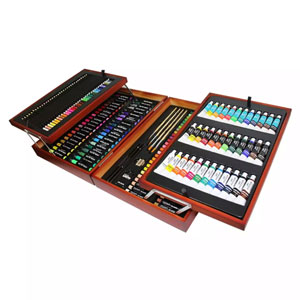 ชุดสี Mont Marte ชุดกระเป๋าอุปกรณ์วาดรูป 174 ชิ้น