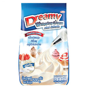 Dreamy Whipping Cream วิปปิ้งครีมสูตรจืด