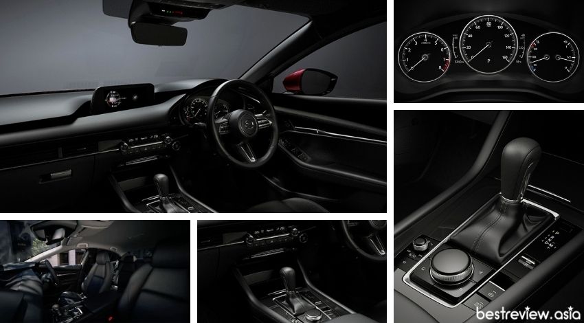 ภายในห้องโดยสารของ MAZDA3 SEDAN 2.0 SP