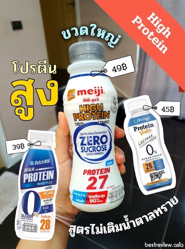 นมไฮโปรตีน ในเซเว่น