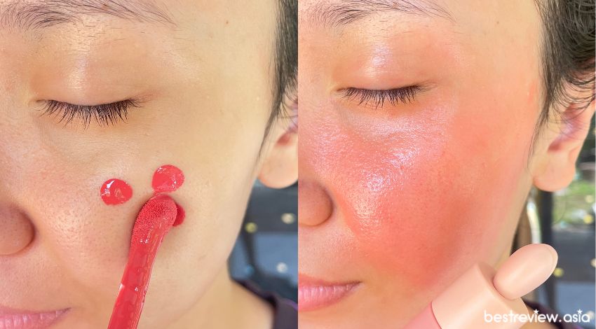 ทาบลัชออน 4U2 Dear Me Liquid Blush แบบน้ำให้ดูสวยปังเป็นธรรมชาติ