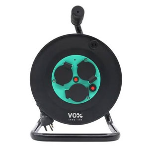ล้อเก็บสายไฟ 3 ช่อง VOX 16 แอมป์