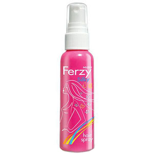 สเปรย์ฉีดผมหอม Mistine Ferzy Silky Hair Spray