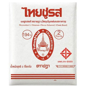 ไทยชูรส ผงชูรสแท้ ตราชฎา ขนาด 2000 กรัม