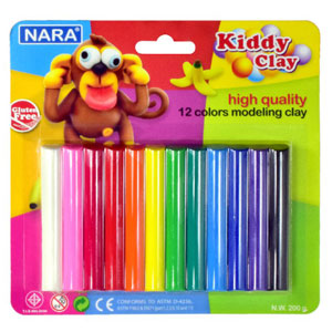 NARA ดินน้ำมันไร้สารพิษ 12 สี