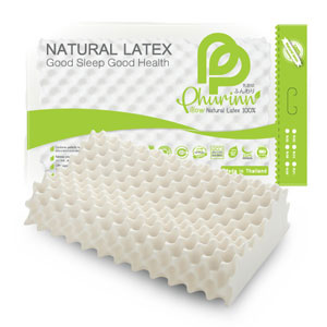 PHURINN LATEX หมอนยางพาราแท้ 100% รุ่น PR008