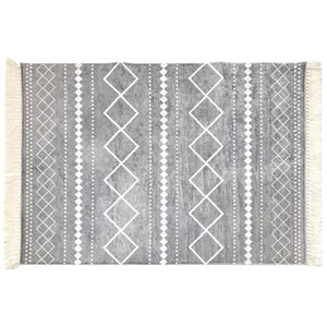 พรมปูพื้น Home Living Style Tribal 120x180 ซม. สีเทา