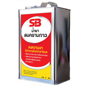 SB น้ำยาลบคราบกาว น้ำยาลอกสติ๊กเกอร์ติดผนัง ขนาด 1 ลิตร