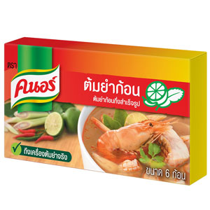 คนอร์ ซุปรสต้มยำก้อนกึ่งสำเร็จรูป
