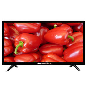 ทีวี SuperView LED TV ขนาด 24 นิ้ว ทีวีจอแบน