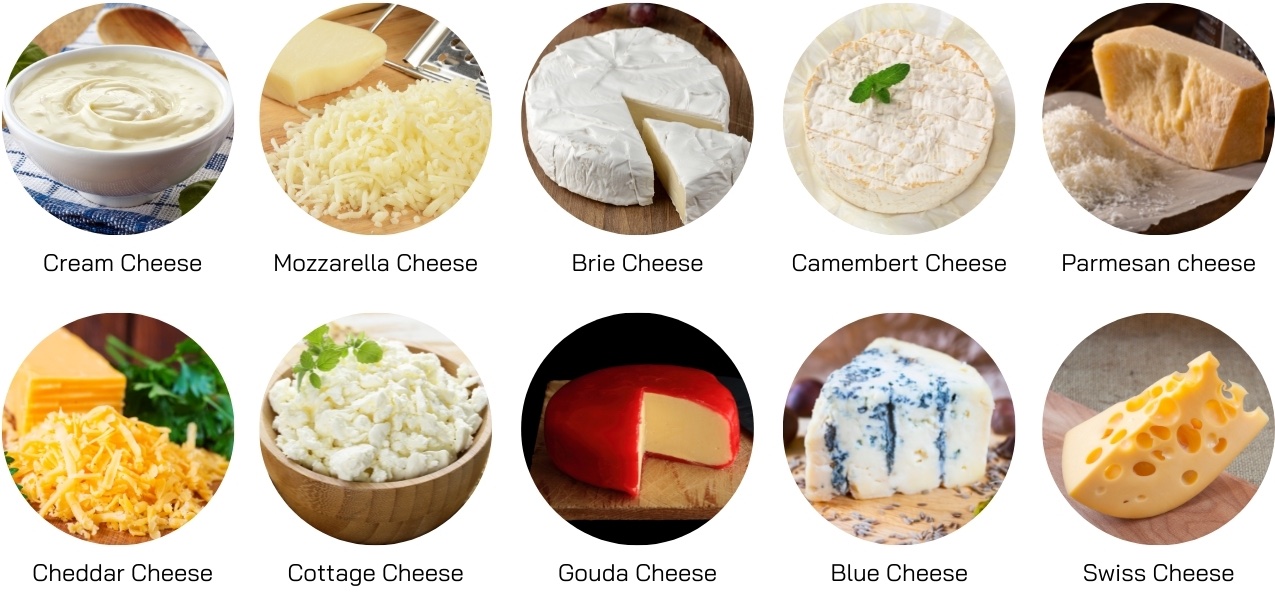 Cheese ชิสมีกี่ชนิด