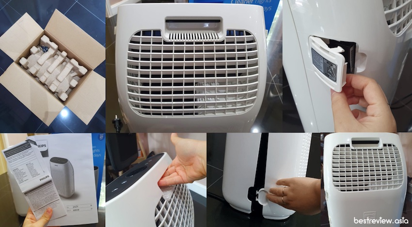 เครื่องฟอกอากาศของ PHILIPS (ฟิลิปส์) รุ่น AC1215