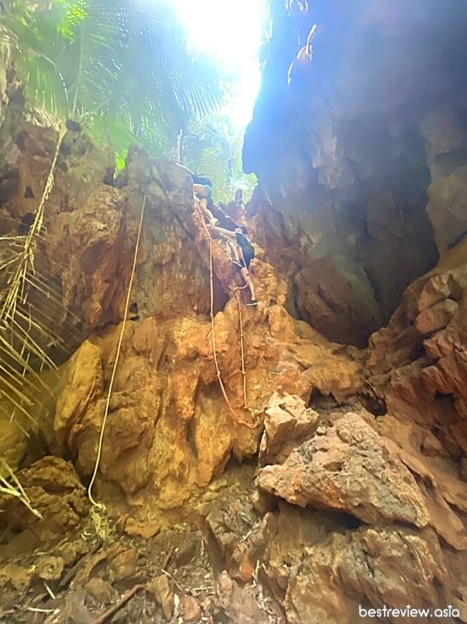 Railay Beach ทางเข้าลากูนลับ