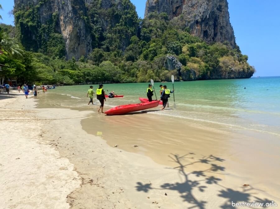 หาดไร่เลย์ ที่เที่ยวยอดนิยม จ.กระบี่