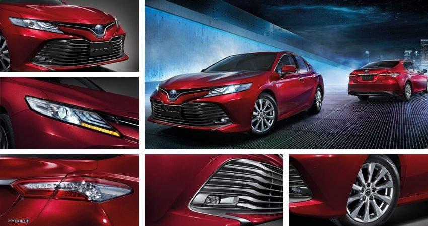 รูปลักษณ์ภายนอกของ Toyota Camry