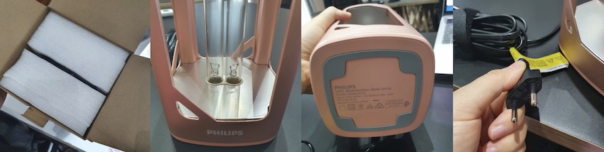 Philips โคมไฟตั้งโต๊ะ แสง UV-C ลดการสะสมของเชื้อไวรัสและเชื้อแบคทีเรียPhilips โคมไฟตั้งโต๊ะ แสง UV-C ลดการสะสมของเชื้อไวรัสและเชื้อแบคทีเรีย