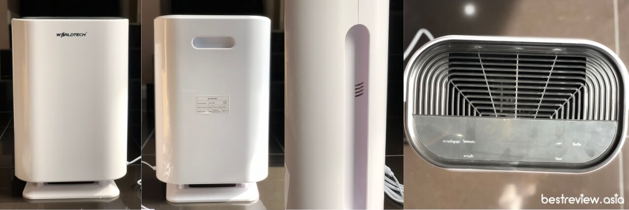 รีวิว เครื่องฟอกอากาศ Worldtech รุ่น WT-P50