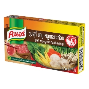 คนอร์ ซุปสุกี้ - ชาบู - หมูกระทะก้อน (6 ก้อน)