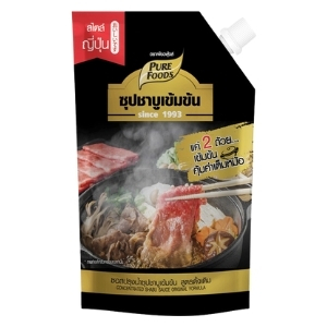 Purefoods ซุปชาบูเข้มข้น ขนาด 900 กรัม ซุปชาบูน้ำดำ