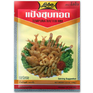 โลโบ แป้งชุบทอด ขนาด 100 กรัม (แพ็ค 6 ซอง)
