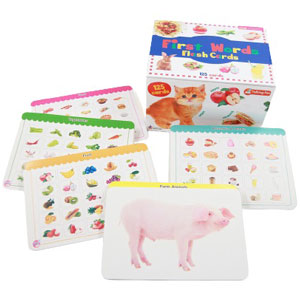 แฟลชการ์ดกล่อง First Words FlashCards