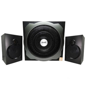ชุดลำโพงมินิโฮมเธียร์เตอร์ ลำโพงคู่ 2.1 CH รุ่น DHT-730DF(S4) Black - Sonar