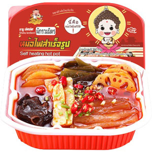 Jiaozhi หม้อไฟกึ่งสำเร็จรูปรสหม่าล่าผัก