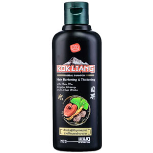 แชมพูสำหรับผมมัน Kokliang ก๊กเลี้ยง แชมพู แฮร์ ดาร์คเคนนิ่ง แอนด์ ทิคเคนนิ่ง
