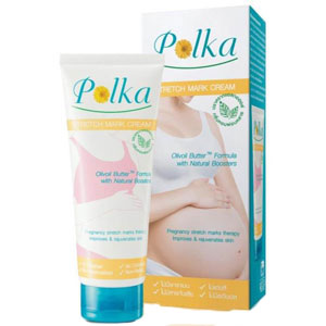 Polka Stretch Mark Cream ครีมป้องกันท้องแตกลาย