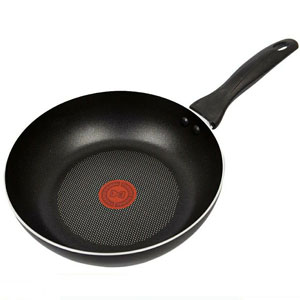 Tefal กระทะเทฟล่อน เคลือบ Titanium รุ่น Cook & Clean