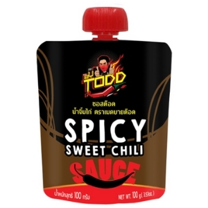 น้ำจิ้มไก่ Made By Todd ซอสต๊อด ขนาด 100 กรัม