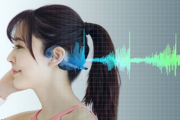 ฟัง Bone Conduction หูฟัง ออกกำลังกาย คลื่นเสียง หูฟัง