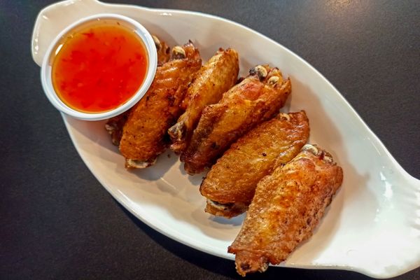 ไก่ทอด น้ำจิ้ม น้ำจิ้มไก่ ครัว บ้าน อาหาร ทำอาหาร