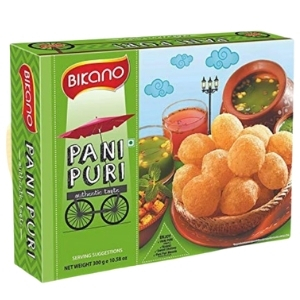 Bikano เซตปานีปูรีสำเร็จรูปพร้อมทาน ไม่จำเป็นต้องทอดแป้งเอง