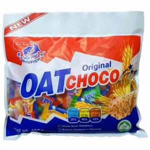 Oat Choco ขนมข้าวโอ้ต ธัญพืชอัดแท่ง