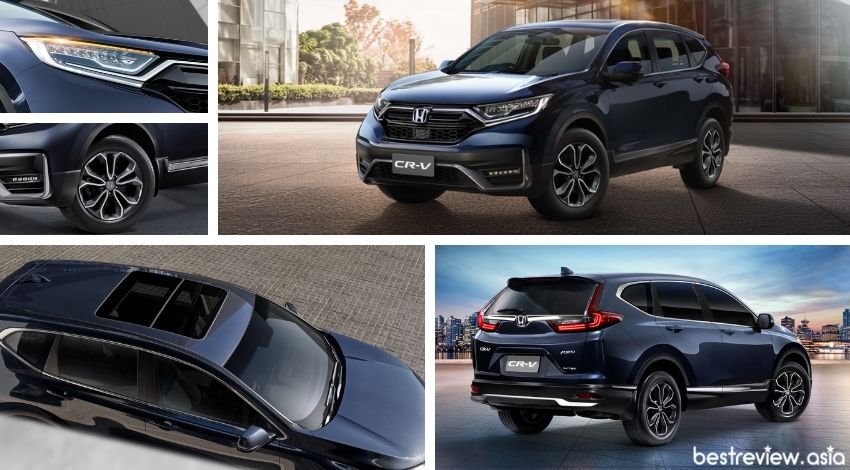 ดีไซน์ภายนอกของ All New Honda CR-V 2021