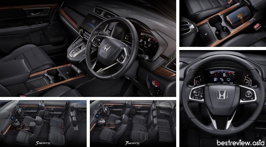ดีไซน์ภายในของ All New Honda CR-V 2021
