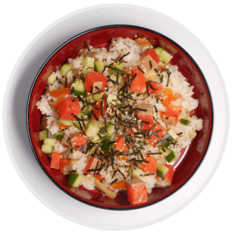ประเภทของซูชิ Chirashi Sushi