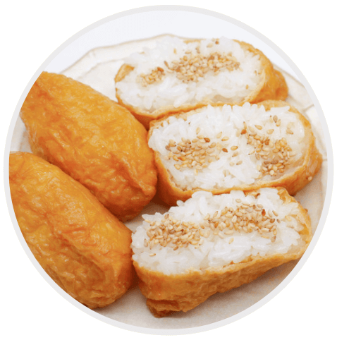 ประเภทของซูชิ Inari sushi