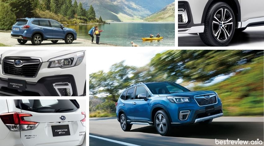 ดีไซน์ภายนอกของ Subaru Forester