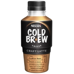Nescaf&eacute; กาแฟสกัดเย็น แบบขวด เนสกาแฟ Cold Brew Craft Latte