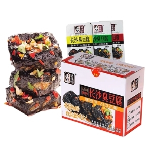 ของว่างทานเล่นจากจีน เต้าหู้เหม็นฉางซา